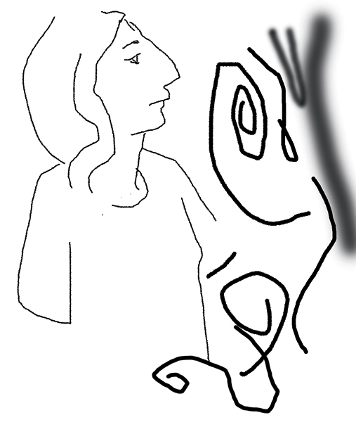 Untitled-1 [woman, doodle]